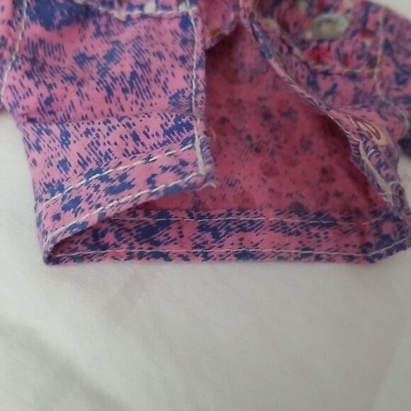 Vintage 1989 Barbie The Beat Purple Pink Denim Jacket in great condition - Picture 4 of 8
